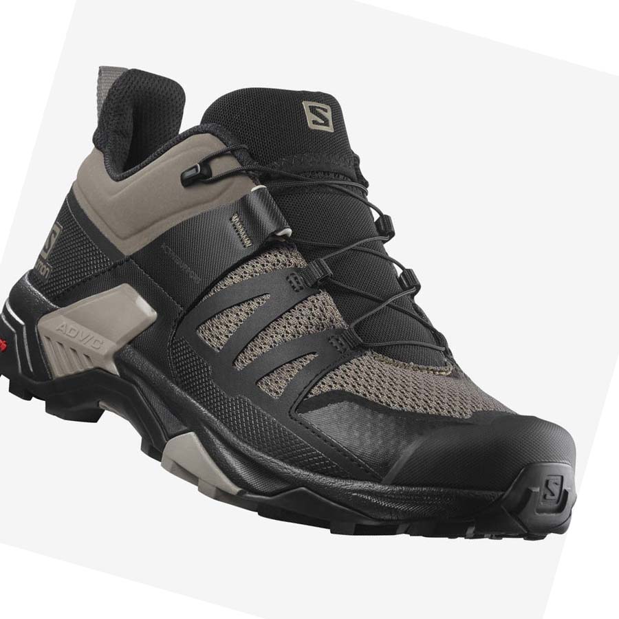 Salomon X ULTRA 4 Erkek Yürüyüş Ayakkabısı Siyah | TR 3558ZUT